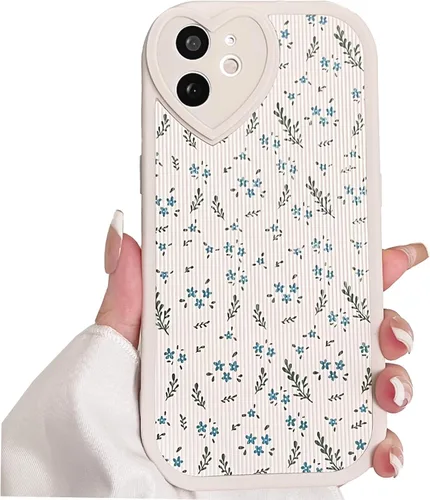 Vista 18 de Lovmooful Funda para iPhone 11 con diseño de oso lindo floral con lentes de Flor de Oso2