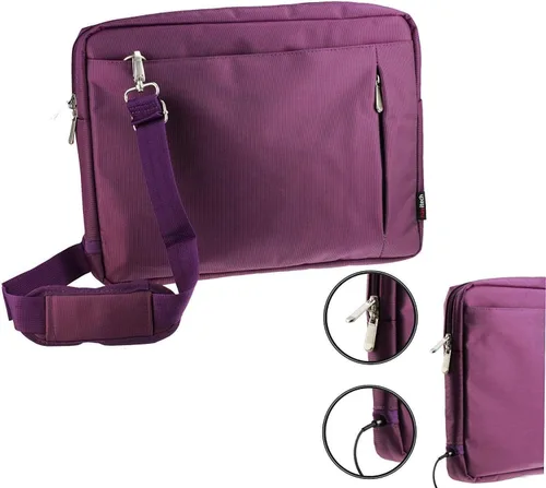 Vista 2 de Navitech Purple Carry Case/Cover Bag Compatible With Sylvania SDVD1030-B 10-Inch
