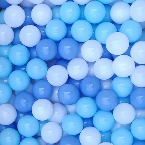 Vista 16 de Paquete de 100 pelotas para piscina de bolas - Bolas de plástico a prueba de aplastamiento y libres de BPA para carpa, casa de juegos, juguete