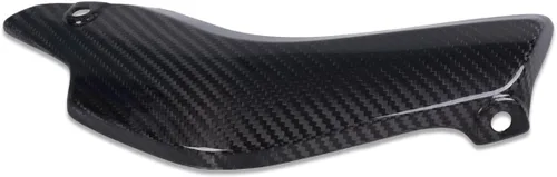 Vista 4 de 100% real 3K fibra de carbono escape calor escudo protector protector protector apto para Honda 2007-2026 CBR600RR CBR 600RR tejido de sarga