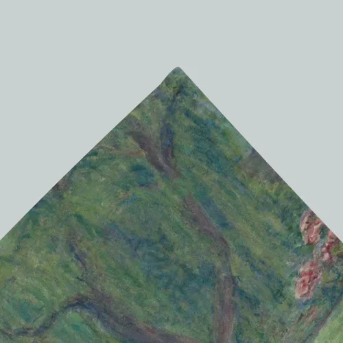 Vista 6 de WIHVE Tapiz de pared con diseño de rosas Monet, para colgar en la pared, 60 x 40 pulgadas