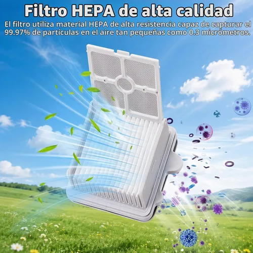 Vista 4 de Paquete de 10 accesorios para aspiradora Roborock serie F25 en seco
