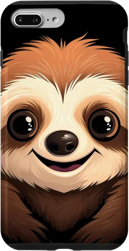 Vista 12 de Carcasa para iPhone 16 con cara de perezoso perezoso