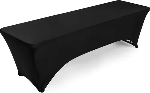 Vista 11 de Lann's Linens mantel ajustado rectangular de licra, varios colores y tamaños disponibles.