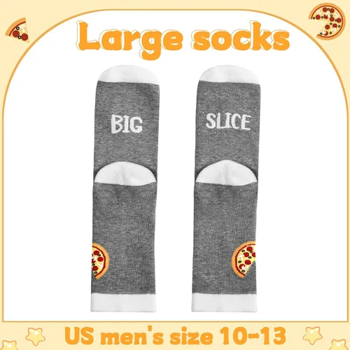 Vista 3 de Jiuguva Juego de 4 pares de calcetines a juego para papá y bebé, regalos para papá por primera vez, regalos para papá e hijo, trajes a juego