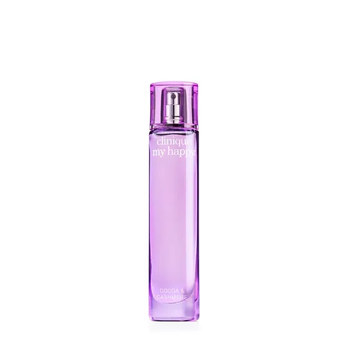 Vista 9 de Clinique My Happy Fragrance Spray Cocoa & Cashmere, Baby Bouquet, Cookies & Kisses, Indigo Mist, Lily of the Beach, Peony Picnic Perfumes for