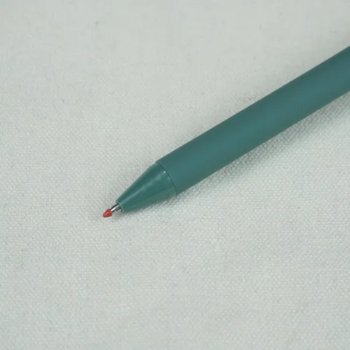 Vista 5 de U-RIGHT 12 piezas de bolígrafos de tinta de gel, tinta negra de 0.5 mm, punta fina, escritura suave, bolígrafos bonitos para oficina y escuela Verde