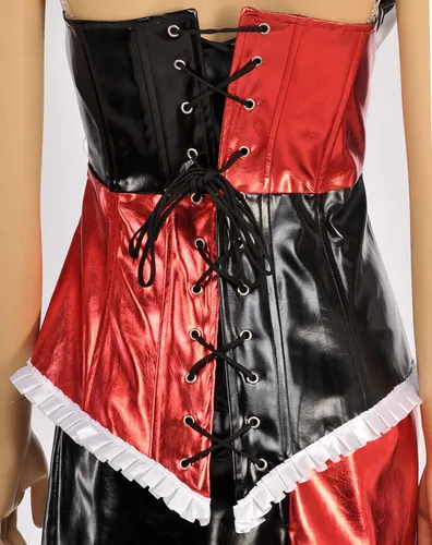 Vista 5 de Disfraz de Harley Quinn Deluxe de DC Comics