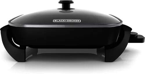 Vista 2 de Black & Decker sartén eléctrico, 12" x 15", Negro