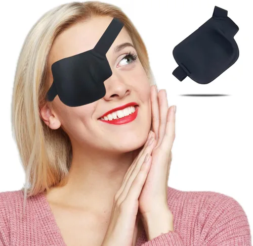 Vista 13 de Parche para ojos 3D, parches médicos para adultos y niños, parches para ojos perezosos para ambliopía 3D para ojo izquierdo