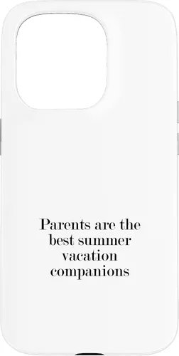 Vista 14 de iPhone 16 Parents are the best summer vacation companions Case