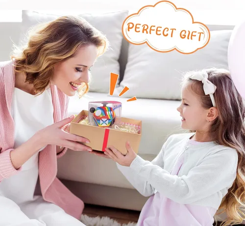 Vista 7 de QOOLBUY Cubo antiestrés de 12 caras, juguetes para adultos y niños, alivia el estrés y la ansiedad, juguete antidepresión con autismo, TDAH, TDA