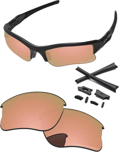 Vista 25 de Lentes de repuesto y kits de goma para gafas de sol Oakley Flak Jacket XLJ OO9009 2.480 in