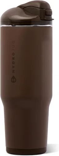 Vista 67 de HydroJug Ease2o - Botella de agua aislada de 24 onzas, tapa con popote y Duna
