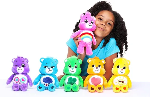 Vista 6 de Care Bears Cheer Bear Peluche de Frijoles