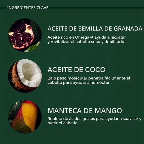 Vista 3 de Aveda Nutriplenish Shampoo Deep Moisture Rich Hydration for Medium to Thick Dry Hair Organic Pomegranate Oil, Coconut Oil, Mango Butter 93%