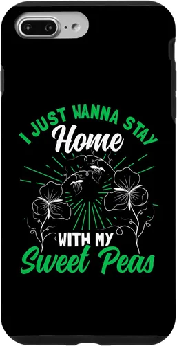 Vista 9 de iPhone 15 Sweet Peas Gardener Soil Flower Food Sweet Peas Lover Case