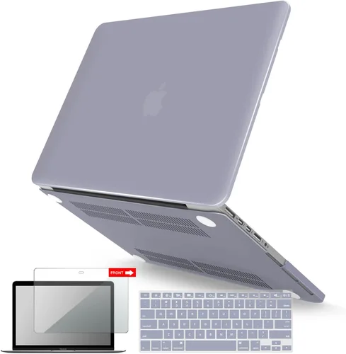Vista 14 de IBENZER Compatible con MacBook Pro de 13 pulgadas 2015 2014 2013 finales 2012 A1502 A1425, carcasa rígida y cubierta de teclado y protector