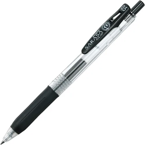 Vista 2 de ZEBRA P-JJ15-5A Bolígrafo de gel, clip Sarasa, 0.5, 5