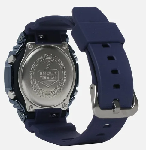 Vista 2 de Casio Reloj de cuarzo analógico digital para mujer con correa de plástico GM-2100N-2AER azul GM-2100N-2AER Azul GM-2100N-2AER