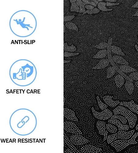 Vista 6 de Feelyou Boho Geometric Area Rug 3x5 Kids Tropical Leaves Decorative Rug for Boys Girls Teens Botanical Nature Theme Living Room Rugs Luxury Modern