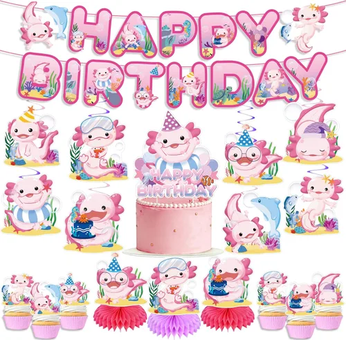 Vista 35 de 35 decoraciones de cumpleaños con texto en inglés "Isn't She Onederful", decoraciones de primer cumpleaños para niñas, fácil instalación, incluye