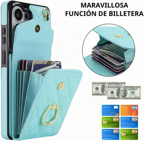 Vista 3 de Asuwish Funda de teléfono para Samsung Galaxy S26 Ultra 5G Wallet Cell Cover con protector de pantalla de vidrio templado, correa para la muñeca