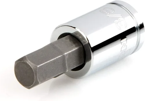 Vista 8 de TEKTON Dado de Broca Hexagonal de 3/8 Pulgadas de Impulso x 1/4 Pulgadas de Largo SHB12406