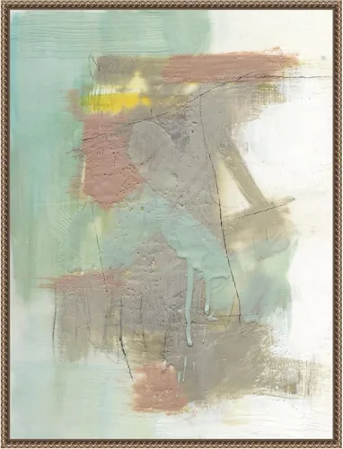 Vista 16 de Amanti Art Framed Canvas Wall Art 24x18 Retro Splash IV by Jennifer Goldberger, Framed Wall Art Canvas, Abstract Artwork, Traditional Decor, Medium