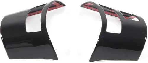 Vista 11 de Lcojicep Marco de botón de dirección de automóvil compatible con Corvette C6 Z06 ZR1 2005-2013 Marco de botón de automóvil ABS borde interior grano