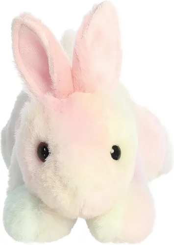 Vista 2 de Aurora Adorable Mini Flopsie Spring Time Bunny - Animal de peluche - Facilidad juguetona - Compañeros atemporales - Pastel 8 pulgadas