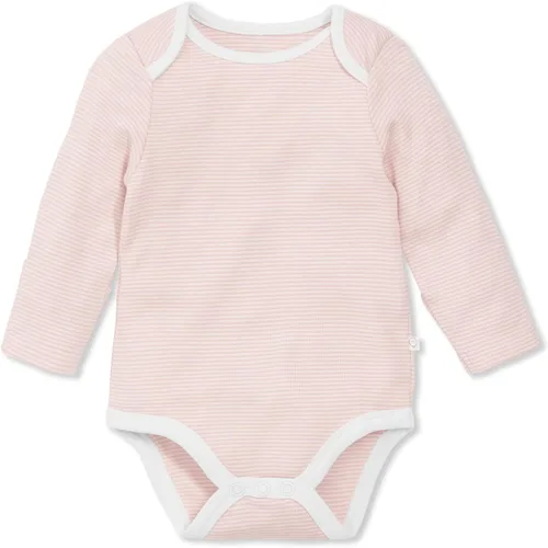 Vista 7 de MORI Baby Supreme Comfort - Body de manga larga para niños y niñas, mameluco unisex con cuello sobre y sin níquel