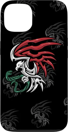 Vista 7 de Bandera de México - Funda estilo tribal del escudo de armas mexicano para iPhone 17