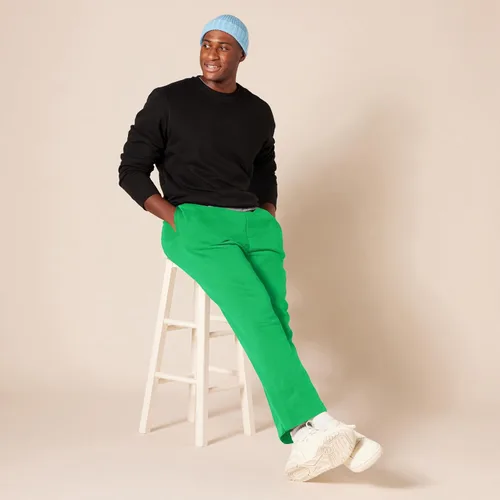 Vista 8 de Tienda Essentials - Pantalón deportivo de vellón para hombre con parte inferior abierta (disponible en tallas para hombres altos y grandes)