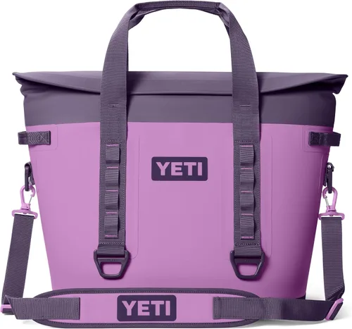 Vista 15 de YETI Enfriadores suaves portátiles Hopper Serie M con acceso MagShield verde azulado (Agave Teal)