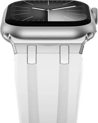Vista 14 de NewWays AP - Correa de lujo para Apple Watch Ultra de 1.929 in 1.811 in 1.772 in 1.732 in 1.654 in 1.614 in 1.575 in 1.496 in para hombres