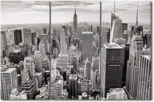 Vista 41 de Impresión fotográfica de paisajes oceánicos en blanco y negro, obra de arte en lienzo de paisaje marino, estirado y enmarcado, lienzo de ojo