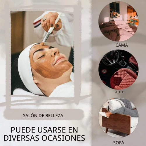 Vista 7 de Tatuo 2 fundas de almohada redondas cervicales blancas para almohada cervical, rollo cervical, cojín redondo de cilindro de memoria