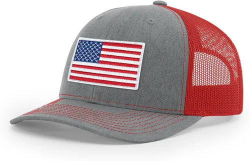 Vista 141 de Joe's USA Richardson 112 - Gorras de camionero con parche gráfico personalizado - Gorras estructuradas de cinco y seis paneles Richardson Premium