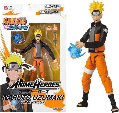 Vista 11 de Anime Heroes Naruto Figura de acción de Hatake Kakashi Cuarta Gran Guerra Ninja Figura de Hatake de 6.7 in con manos y accesorios adicionales