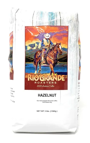 Vista 6 de Rio Grande Roaster Bolsa de café de grano entero con caramelo de 3 libras