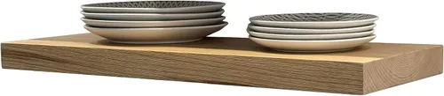 Vista 6 de joelsantiques Estantes flotantes de madera de 24 pulgadas para pared, 24 x Beige