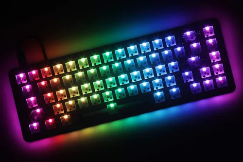Vista 5 de DROP Teclado mecánico ALT Teclado para juegos de 65% (67 teclas), interruptores de intercambio en caliente, macros programables, retroiluminación