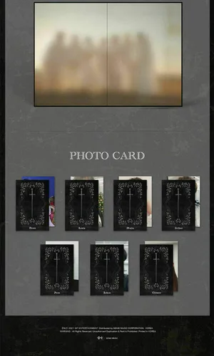 Vista 3 de KINGDOM HISTORY OF KINGDOM PART Ⅰ. ARTHUR Album CD+Photo Book+Card K-POP SEALED+TRACKING CODE