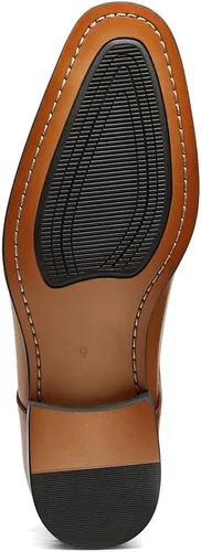 Vista 6 de GIFENNSE Zapatos Oxford para hombre Zapatos de vestir de cuero para hombres