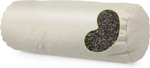 Vista 9 de Organic Cotton Neck Roll Pillow with Pillowcase – Organic Buckwheat Filled Soft Neck Pillow with Breathable and Durable Fabric Washable Protector