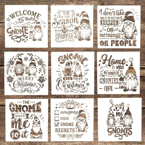 Vista 6 de Plantilla decorativa de plantillas de letras para manualidades, para álbumes de recortes, pintura en pasteles, madera, lienzo, piso, pared, azulejos