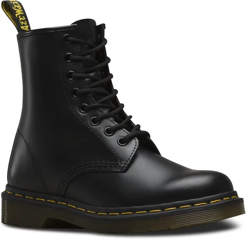 Vista 39 de Dr. Martens, Botas industriales ligeras para mujer Maple Zip con puntera de acero Negro