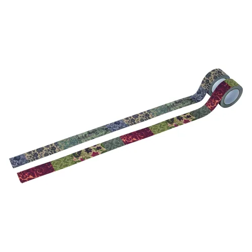 Vista 3 de Tim Holtz TH94230 - Cinta de lino de retazos, multicolor, TH94230