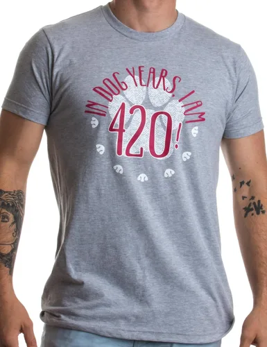 Vista 3 de In Dog Years, I'm 420! 60th Birthdays, Funny 60 años de edad, regalo unisex